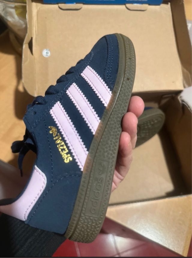 Adidas Spezial Bambina Blu/Rosa