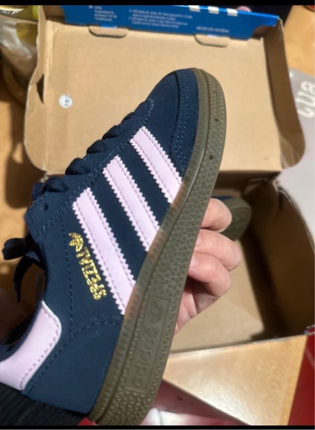 Adidas Spezial Bambina Blu/Rosa