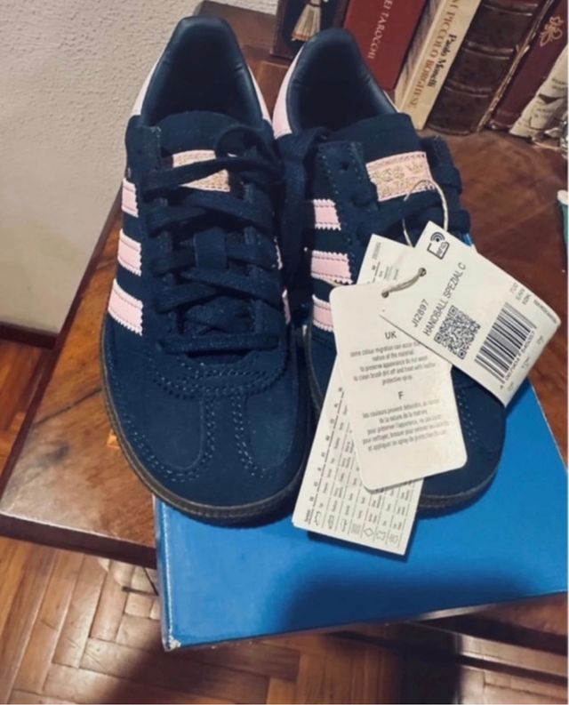Adidas Spezial Bambina Blu/Rosa