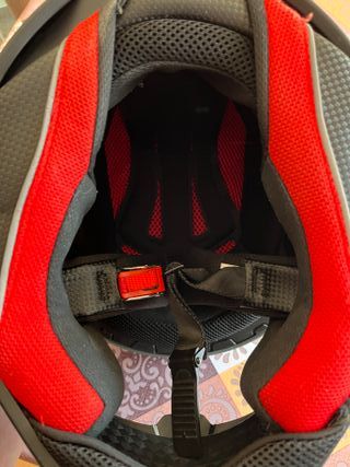 Casco Moto SHIRO gris y Amarillo