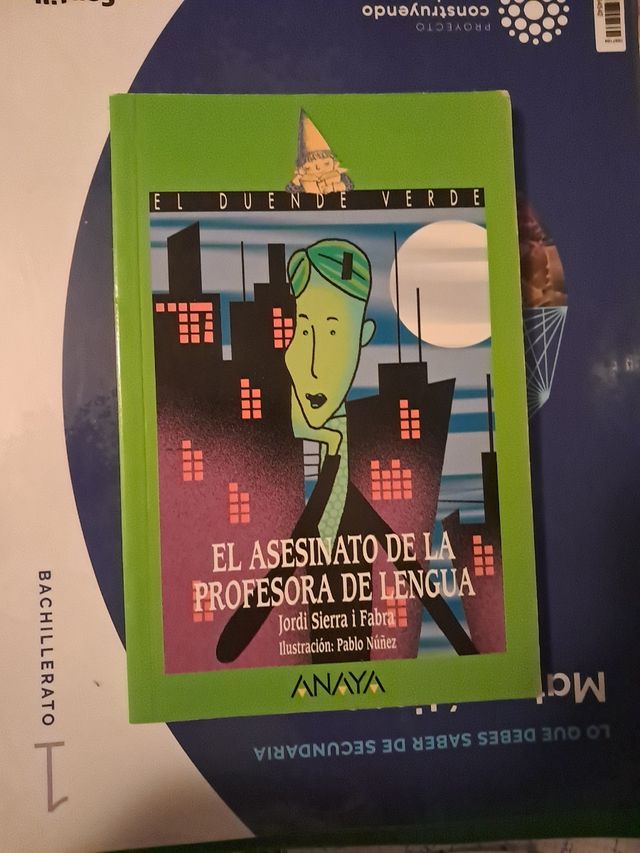 El asesinato de la profesora de lengua.