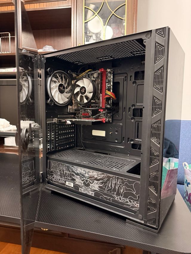 PC Ordenador Gaming RGB Negro