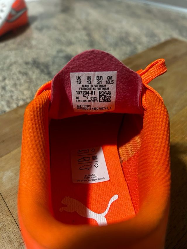 Zapatillas Fútbol Puma Ultra Naranja 31