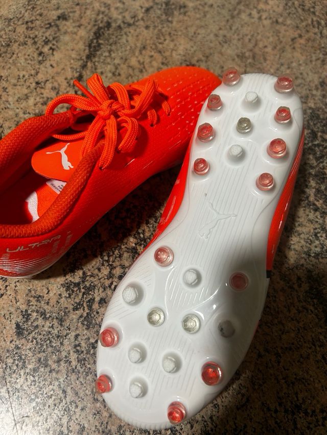 Zapatillas Fútbol Puma Ultra Naranja 31