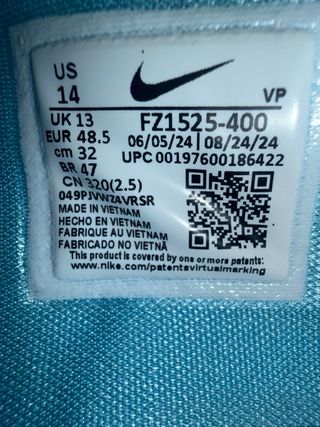 Zapatillas Nike KD 17 Christmas Talla 14US