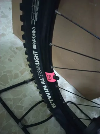 Bicicleta B'Twin XL Roja