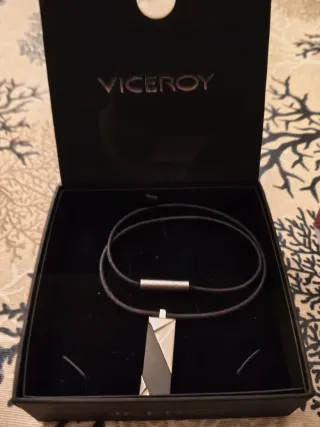 Collar Viceroy Plata y Negro