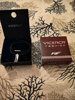 Collar Viceroy Plata y Negro