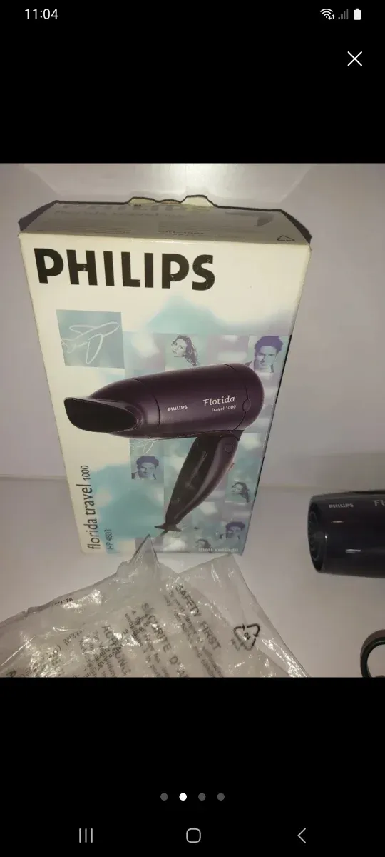 Secador de pelo Philips de viaje