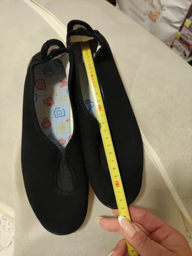 Zapatillas de gimnasia negras