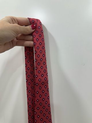 Corbata Olimpo Roja y Morada