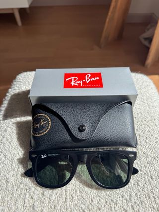 Gafas de sol Ray-Ban Wayfarer Negras Verdes