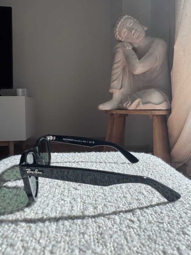 Gafas de sol Ray-Ban Wayfarer Negras Verdes