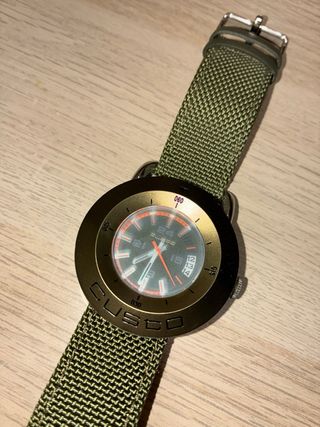 Reloj Custo Verde oscuro