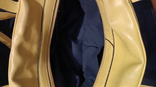 Borsa ALDO donna gialla pitonata