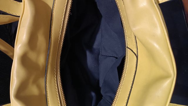 Borsa ALDO donna gialla pitonata