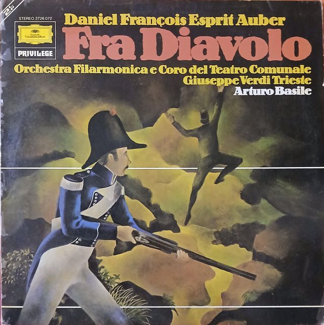 LP Fra Diavolo Deutsche Grammophon 1976
