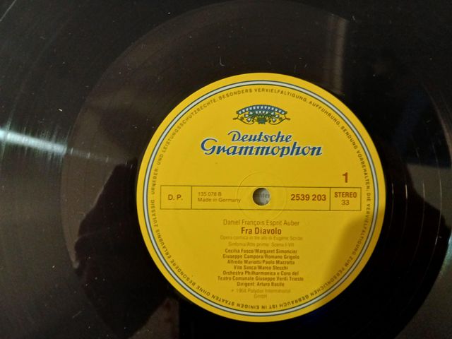 LP Fra Diavolo Deutsche Grammophon 1976
