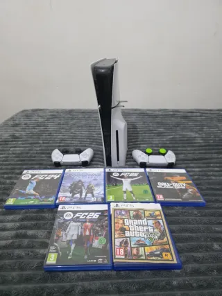 Consola PS5 1TB + 6 Juegos