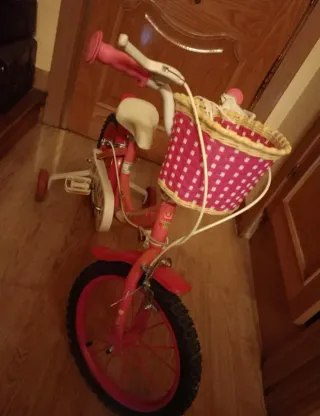 Bicicleta infantil 16 niña Fantasy