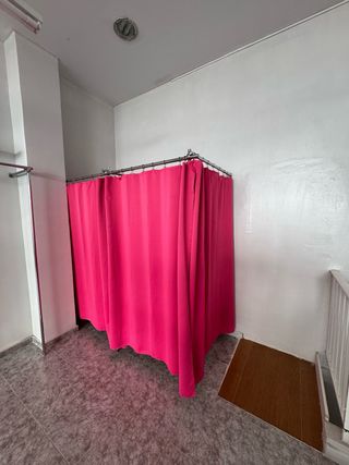 Doble probador ajustable para tienda