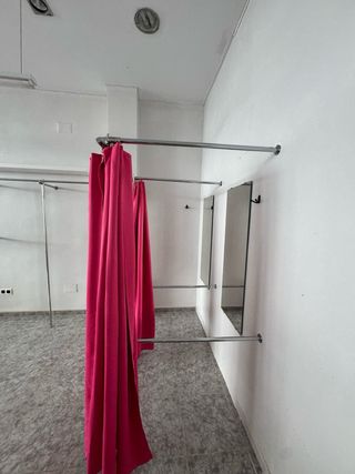 Doble probador ajustable para tienda