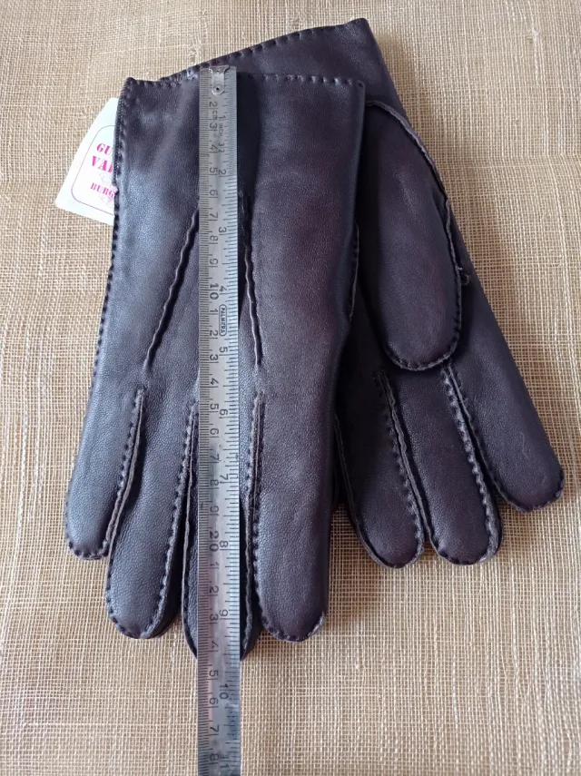 Guantes de piel marrones ( caballero )
