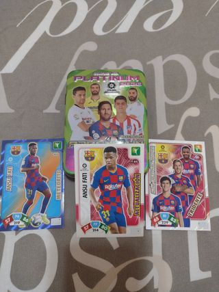 3 Cromos Adrenalyn 2019-20 (Ansu Fati)
