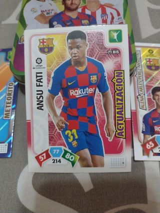 3 Cromos Adrenalyn 2019-20 (Ansu Fati)