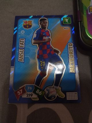 3 Cromos Adrenalyn 2019-20 (Ansu Fati)