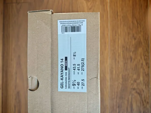 ASICS Gel Kayano 14 nuevas – Talla 43.5 gris