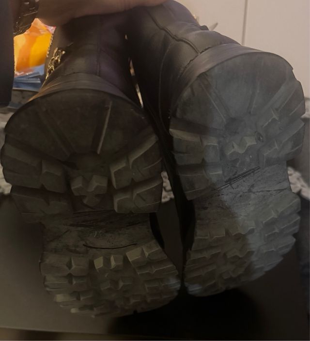 Stivaletti Alviero Martini n.37 Nero/Oro