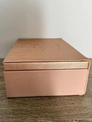 Joyero Maisons du Monde Beige y Rosa