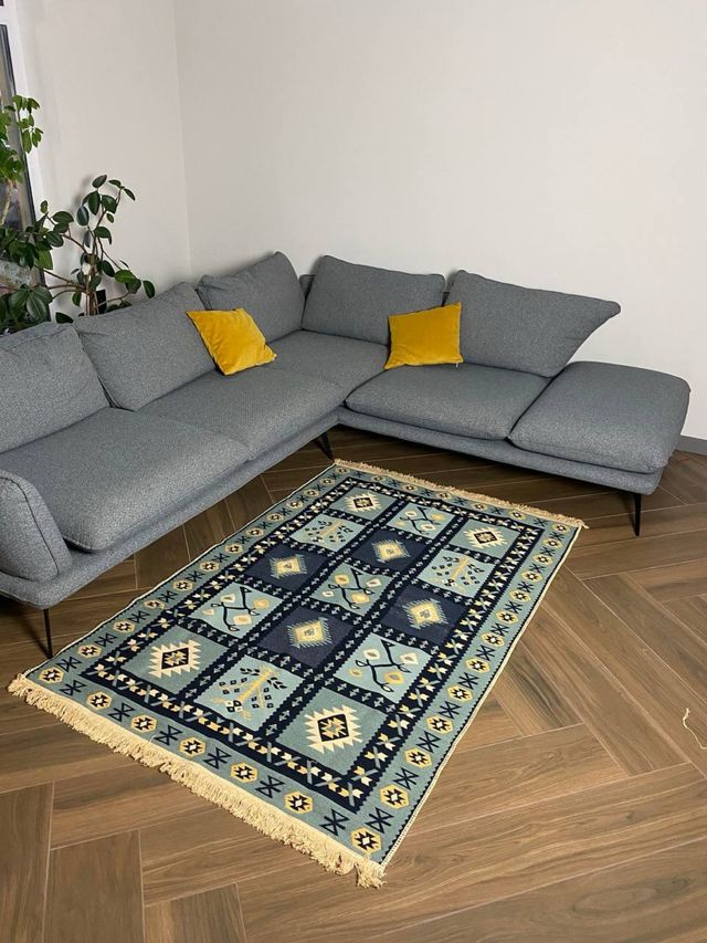 Tappeto Etnico in Cotone 160x250 cm