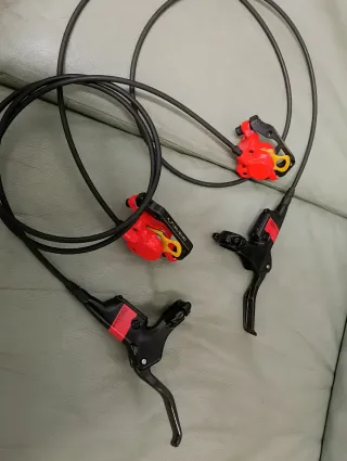 Freni Tektro Idraulici Rossi Nuovi