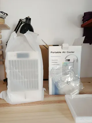 Ventilador Portátil Aire Frío 4 Velocidades