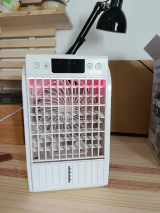 Ventilador Portátil Aire Frío 4 Velocidades