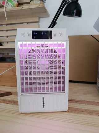 Ventilador Portátil Aire Frío 4 Velocidades