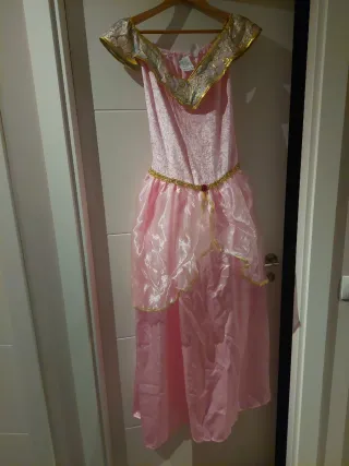 Disfraz Princesa Rosa Talla XS.