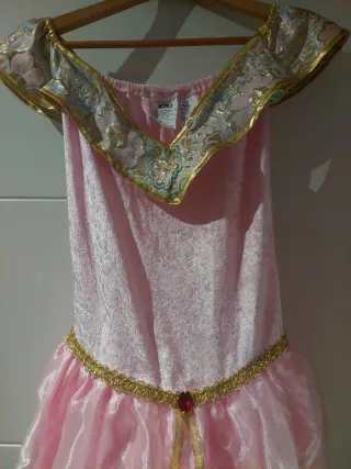 Disfraz Princesa Rosa Talla XS.