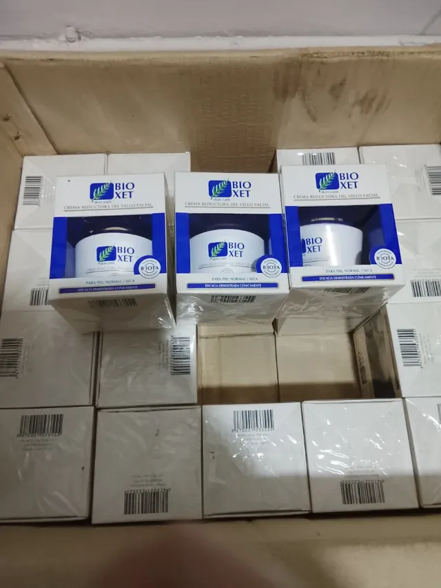 Lote 20 Cremas Reductora Vello Facial Bioxet