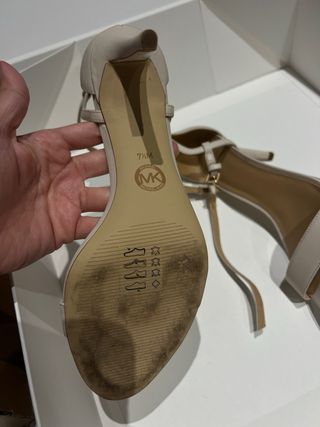 Sandalias Michael Kors Beige Talla 38
