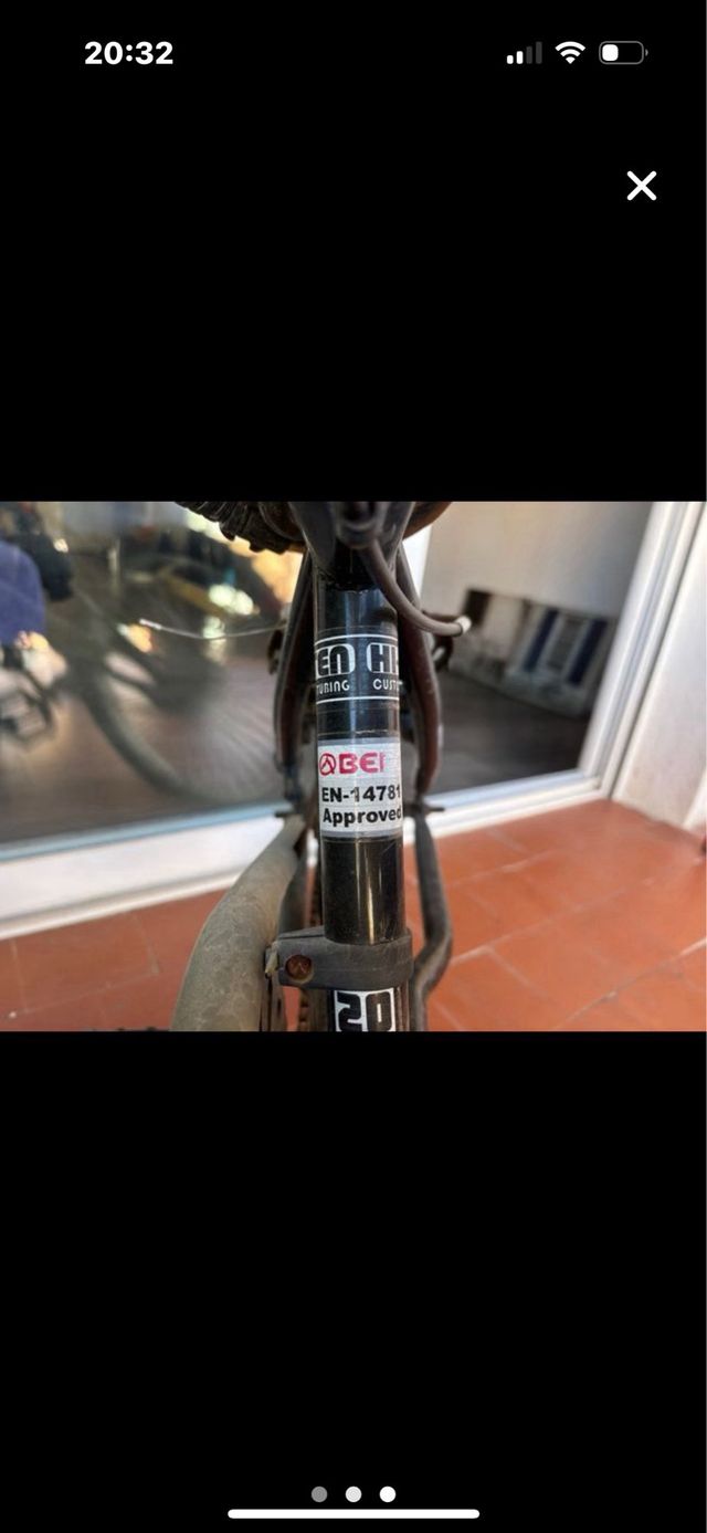 Bicicleta para piezas