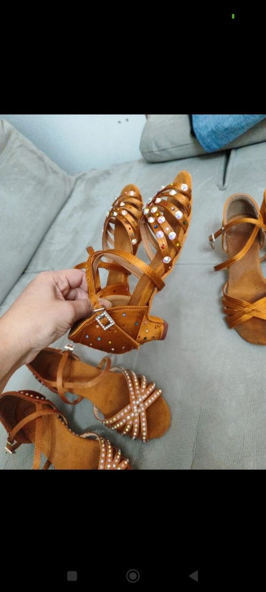 Set scarpe ballo/caraibico/latino/salsa nr.34