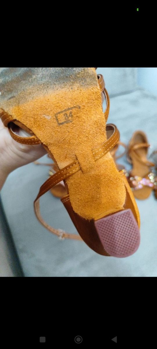 Set scarpe ballo/caraibico/latino/salsa nr.34