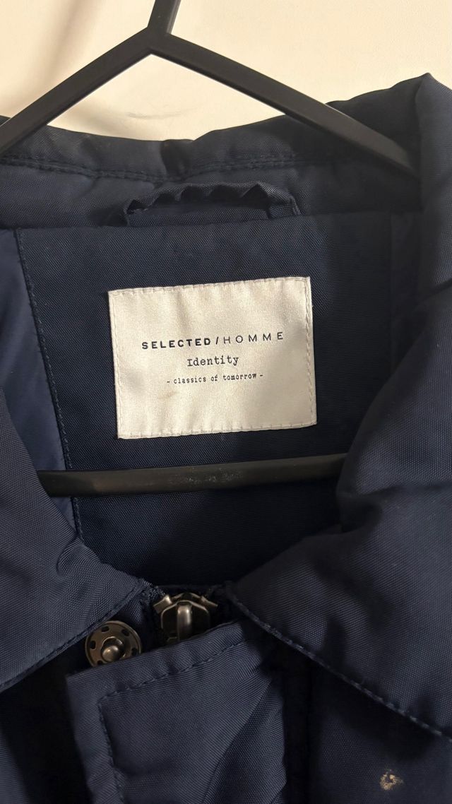 Chamarra azul marino