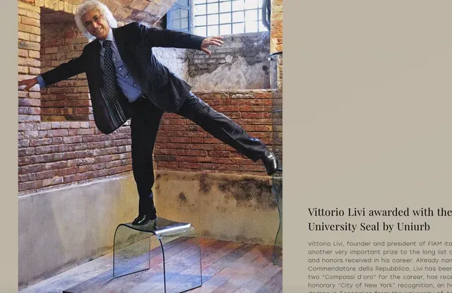 Mesa auxiliar Onda Vidrio Curvo