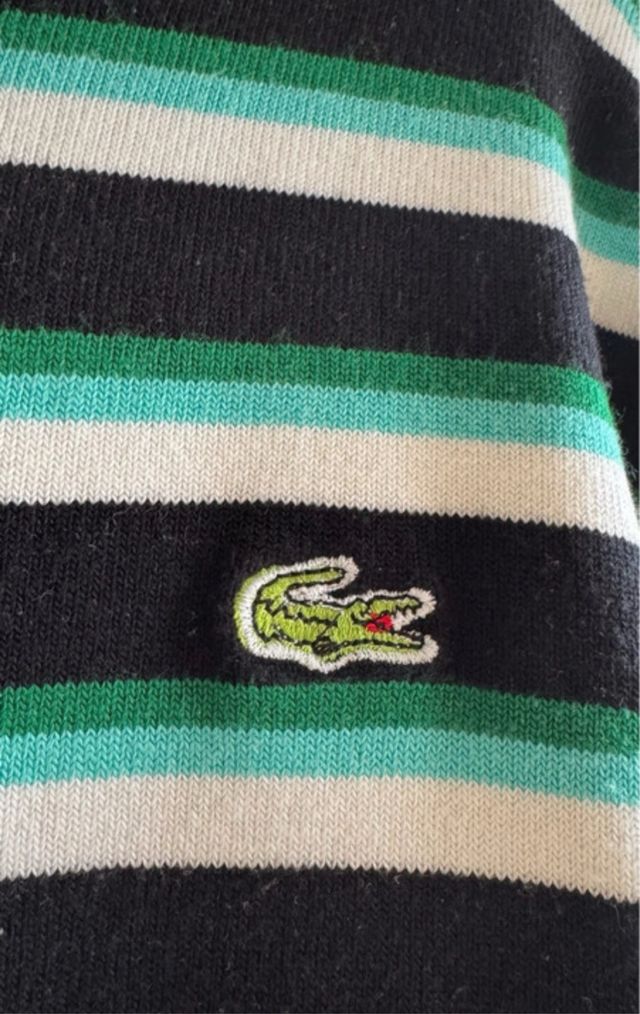 Maglione Lacoste a righe ottimo materiali