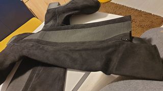 Botas altas negras talla 41 horma ancha