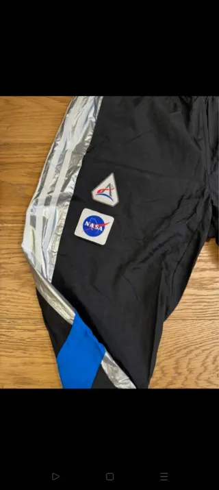 Tuta Adidas NASA Argento Nero